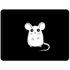 Cute Mouse Fleece Blanket (Large) 