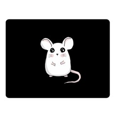 Cute Mouse Double Sided Fleece Blanket (Small) 