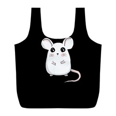 Cute Mouse Full Print Recycle Bags (L) 