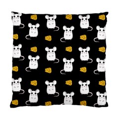 Cute Mouse Pattern Standard Cushion Case (one Side) by Valentinaart