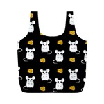 Cute Mouse Pattern Full Print Recycle Bags (M)  Front