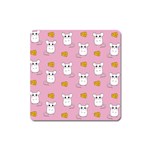 Cute Mouse Pattern Square Magnet Front