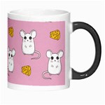 Cute Mouse Pattern Morph Mugs Right