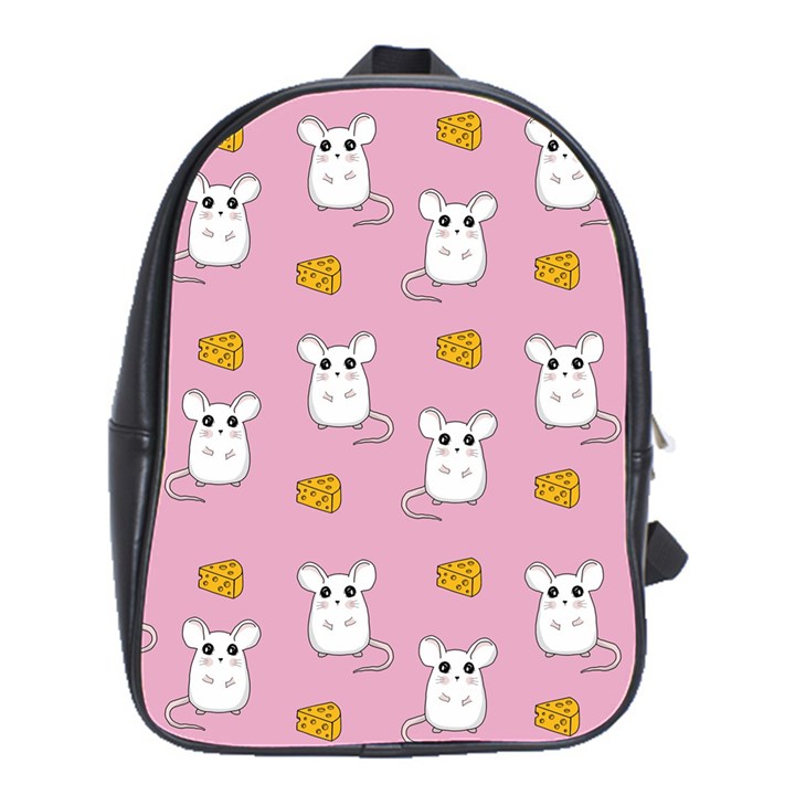 Cute Mouse Pattern School Bag (Large)