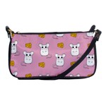 Cute Mouse Pattern Shoulder Clutch Bags Front