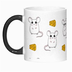 Cute Mouse Pattern Morph Mugs by Valentinaart