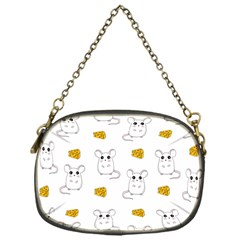 Cute Mouse Pattern Chain Purses (one Side)  by Valentinaart