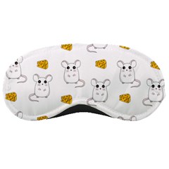 Cute Mouse Pattern Sleeping Masks by Valentinaart