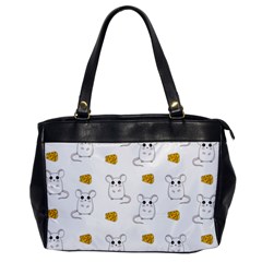 Cute Mouse Pattern Office Handbags by Valentinaart