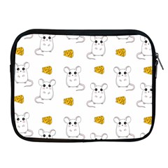 Cute Mouse Pattern Apple Ipad 2/3/4 Zipper Cases by Valentinaart