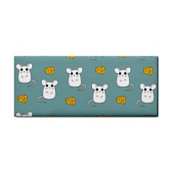 Cute Mouse Pattern Cosmetic Storage Cases by Valentinaart