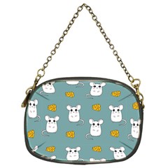 Cute Mouse Pattern Chain Purses (one Side)  by Valentinaart