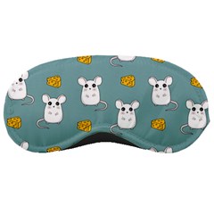 Cute Mouse Pattern Sleeping Masks by Valentinaart