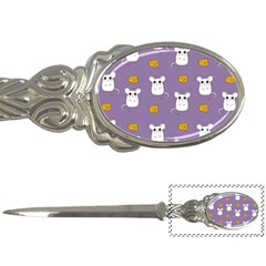 Cute Mouse Pattern Letter Openers by Valentinaart