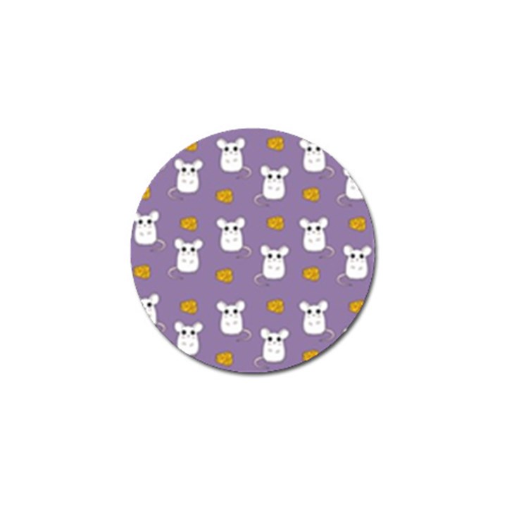 Cute Mouse Pattern Golf Ball Marker