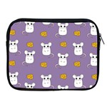 Cute Mouse Pattern Apple iPad 2/3/4 Zipper Cases Front