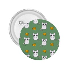 Cute Mouse Pattern 2 25  Buttons