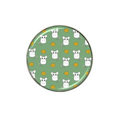 Cute Mouse Pattern Hat Clip Ball Marker (10 Pack) by Valentinaart