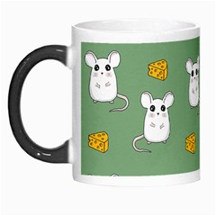 Cute Mouse Pattern Morph Mugs by Valentinaart