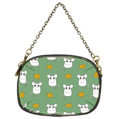 Cute Mouse Pattern Chain Purses (one Side)  by Valentinaart