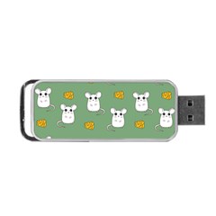 Cute Mouse Pattern Portable Usb Flash (two Sides)