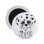 Cute Dalmatian puppy  2.25  Magnets Front