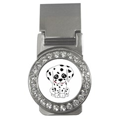 Cute Dalmatian Puppy  Money Clips (cz)  by Valentinaart