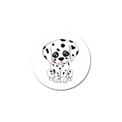 Cute Dalmatian Puppy  Golf Ball Marker by Valentinaart