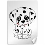 Cute Dalmatian puppy  Canvas 12  x 18   11.88 x17.36  Canvas - 1