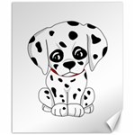 Cute Dalmatian puppy  Canvas 20  x 24   19.57 x23.15  Canvas - 1