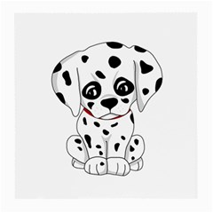 Cute Dalmatian Puppy  Medium Glasses Cloth by Valentinaart