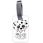 Cute Dalmatian puppy  Luggage Tags (Two Sides) Front