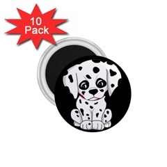 Cute Dalmatian Puppy  1 75  Magnets (10 Pack)  by Valentinaart