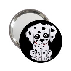 Cute Dalmatian Puppy  2 25  Handbag Mirrors by Valentinaart