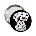 Cute Dalmatian puppy  2.25  Handbag Mirrors Front