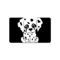 Cute Dalmatian Puppy  Magnet (name Card) by Valentinaart