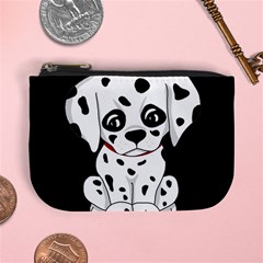 Cute Dalmatian Puppy  Mini Coin Purses by Valentinaart