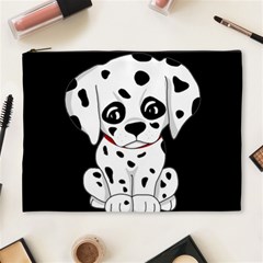 Cute Dalmatian Puppy  Cosmetic Bag (xl) by Valentinaart