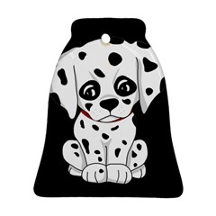 Cute Dalmatian Puppy  Bell Ornament (two Sides) by Valentinaart