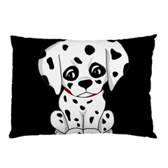 Cute Dalmatian Puppy  Pillow Case (two Sides) by Valentinaart