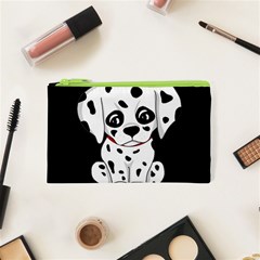 Cute Dalmatian Puppy  Cosmetic Bag (xs) by Valentinaart