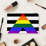 Straight Ally flag Cosmetic Bag (Medium)  Back