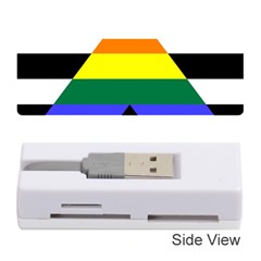 Straight Ally Flag Memory Card Reader (stick)  by Valentinaart