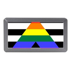 Straight Ally Flag Memory Card Reader (mini) by Valentinaart