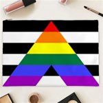 Straight Ally flag Cosmetic Bag (XXL)  Front