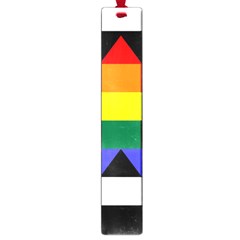 Straight Ally Flag Large Book Marks by Valentinaart