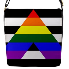 Straight Ally Flag Flap Messenger Bag (s) by Valentinaart