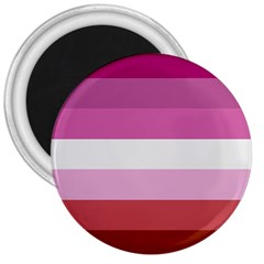 Lesbian Pride Flag 3  Magnets by Valentinaart