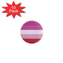 Lesbian Pride Flag 1  Mini Magnet (10 Pack)  by Valentinaart