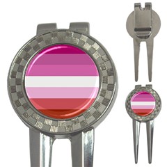 Lesbian Pride Flag 3-in-1 Golf Divots by Valentinaart